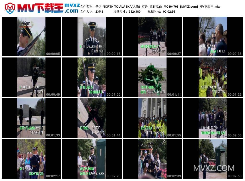 佚名-NORTH TO ALASKA(人物)_英语_流行歌曲_MC804798